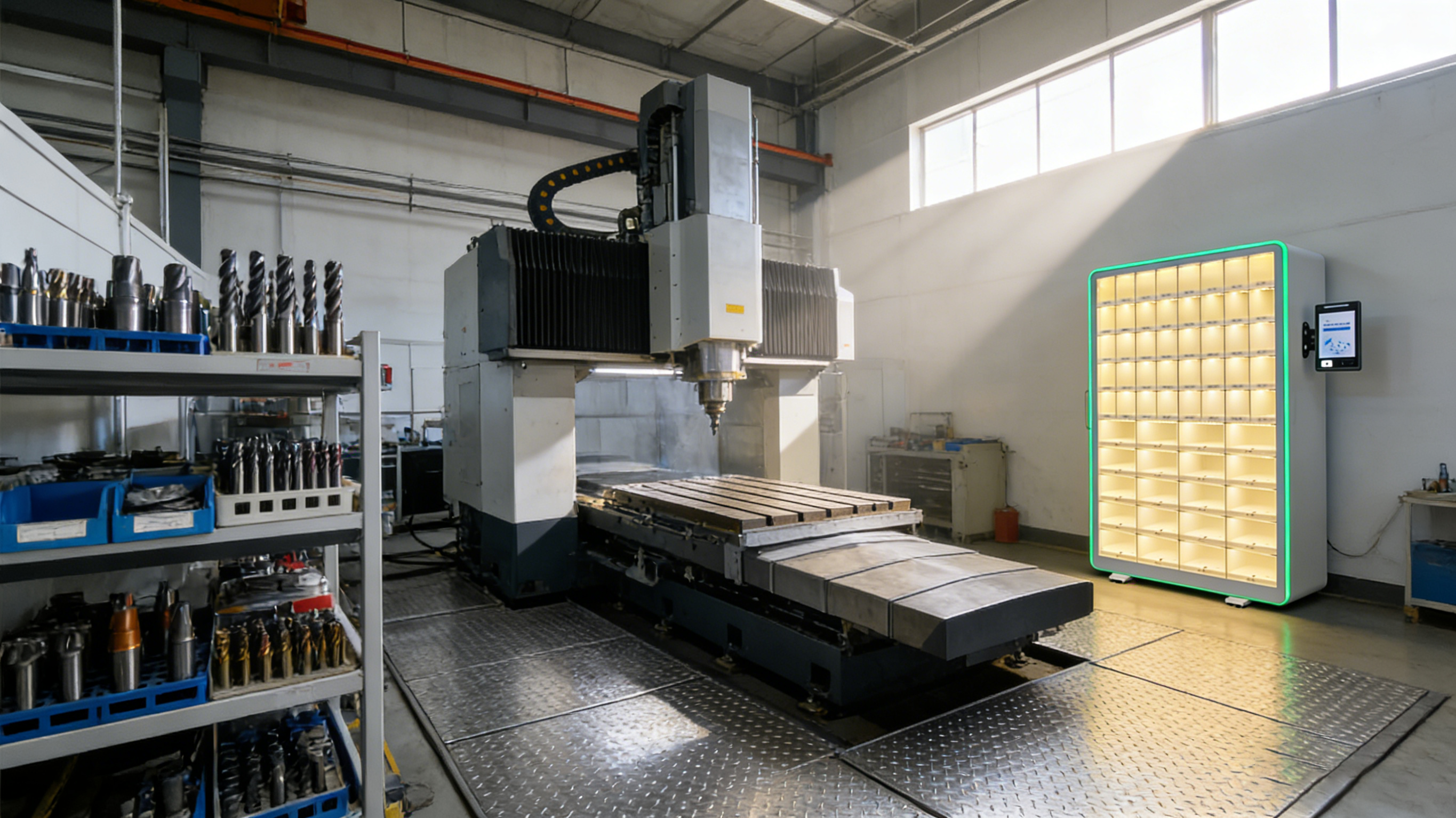 抽屉式智能刀具柜在高值刀具耗材严格管