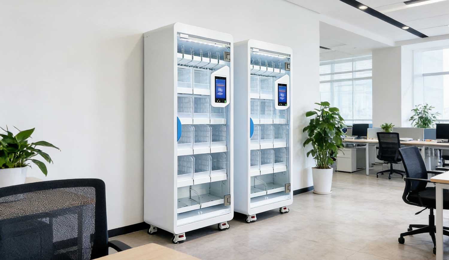 智能办公柜在大型企业行政耗材管理体系