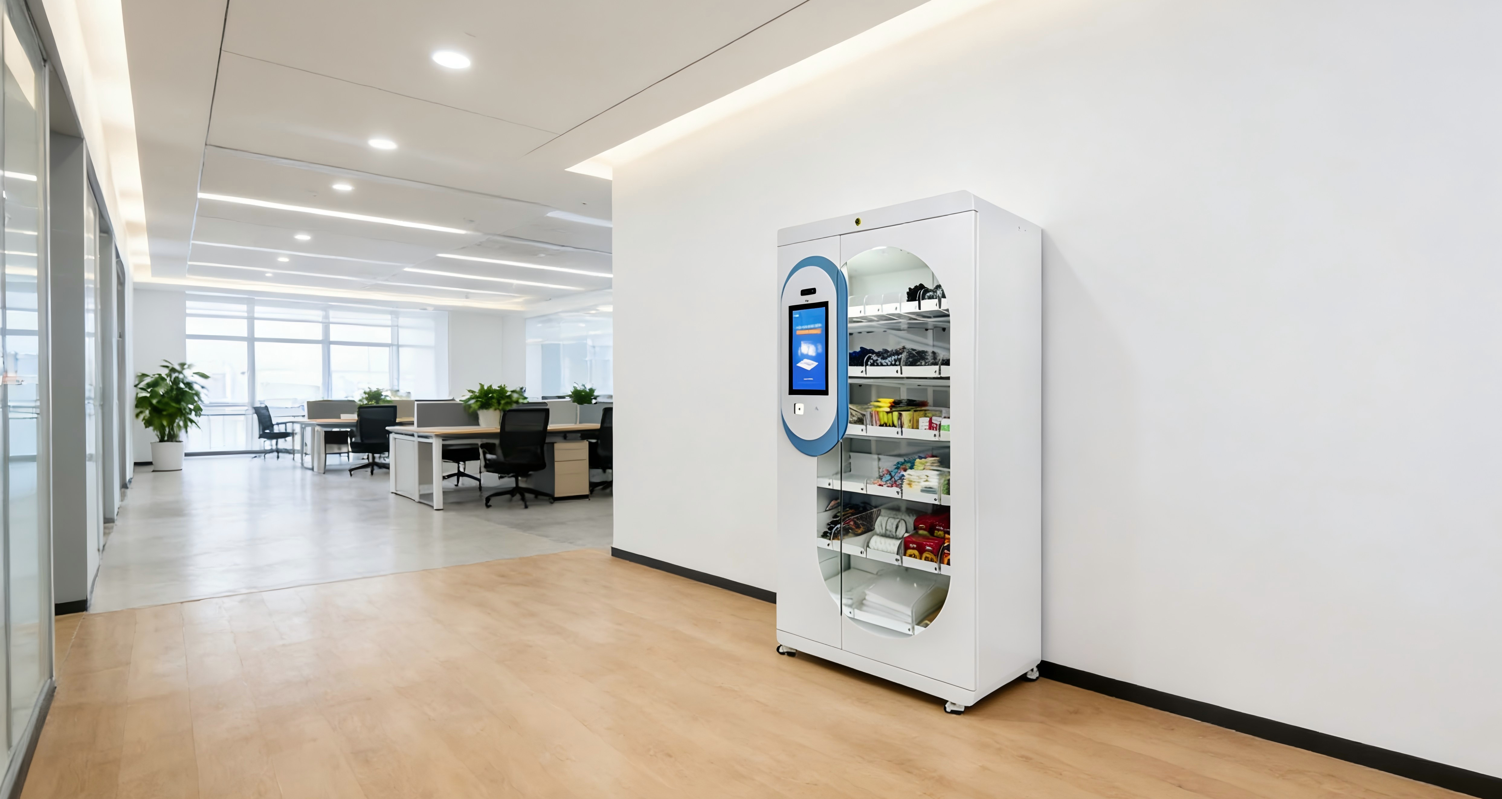 智能办公柜：大型企业行政物资管理的破