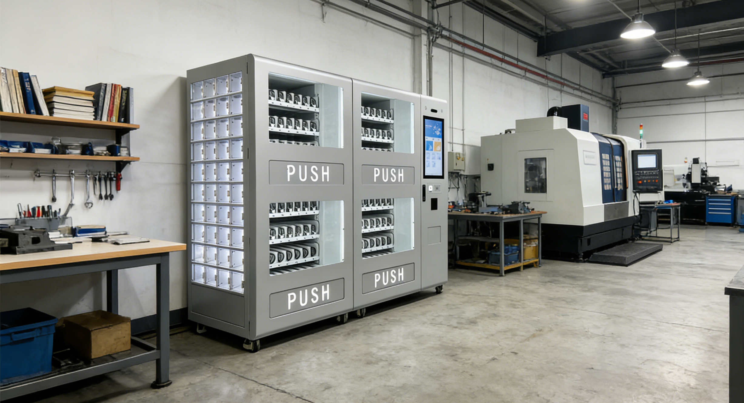 智能刀具管理柜在工厂生产现场的降本增