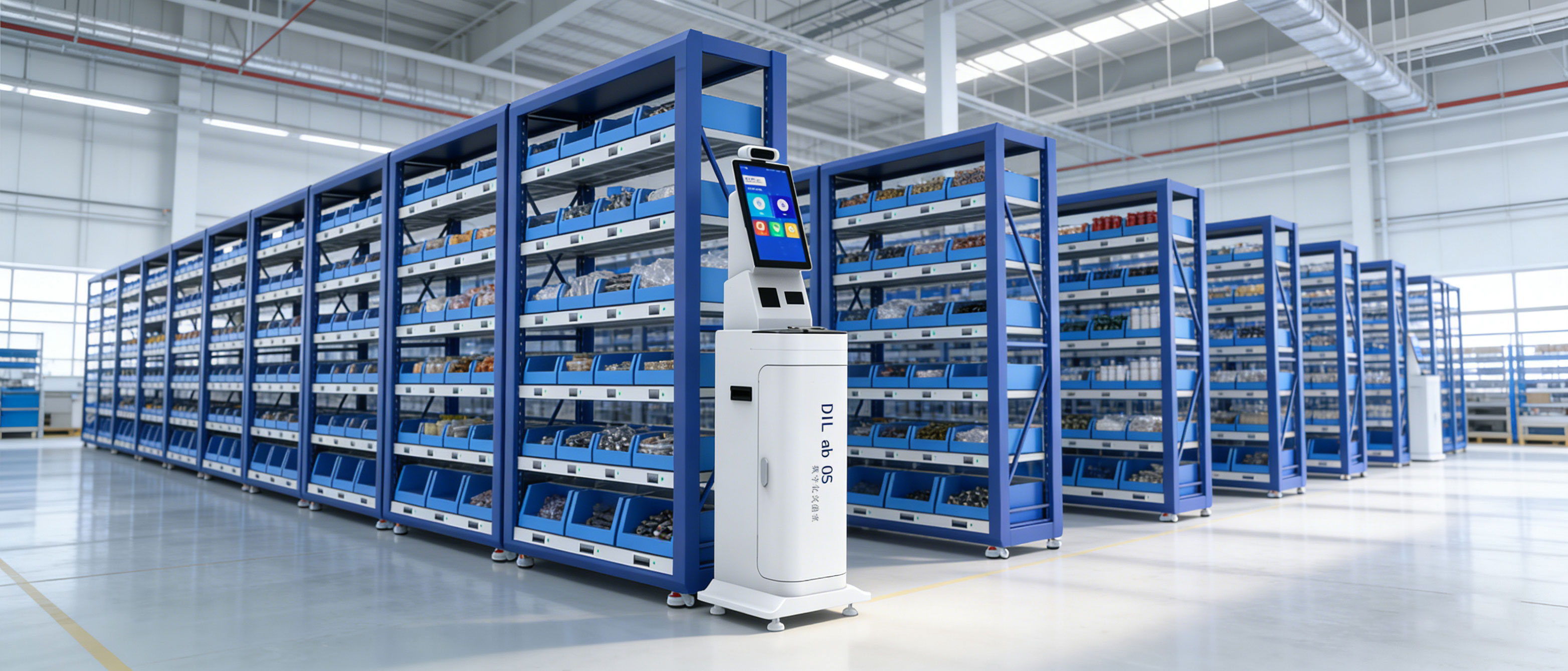 智能称重物料货架：解锁工厂仓储效率，