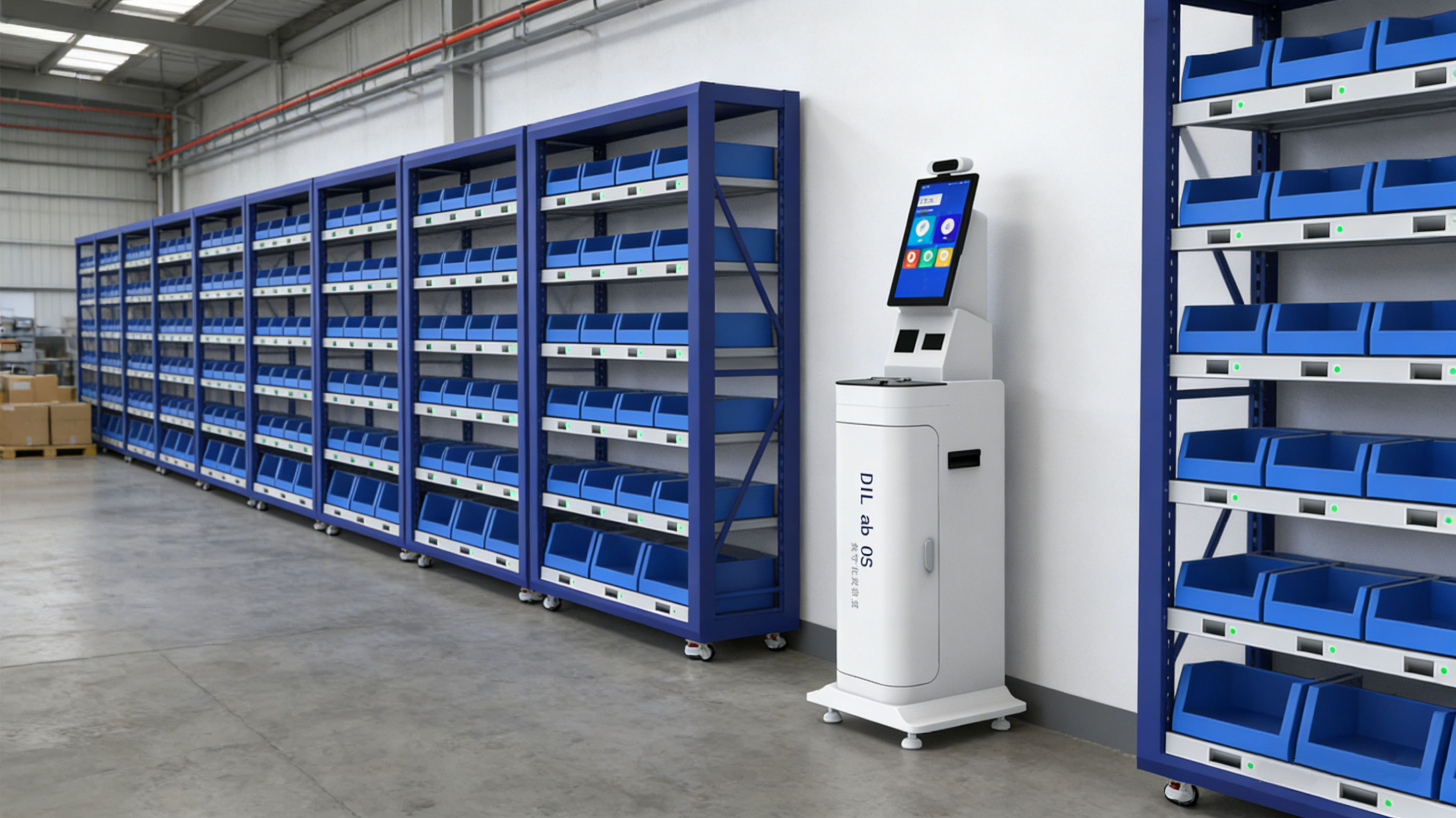 基于智能称重货架+物联网技术的智能仓库PTL系统