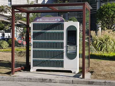 智能栅格图书柜