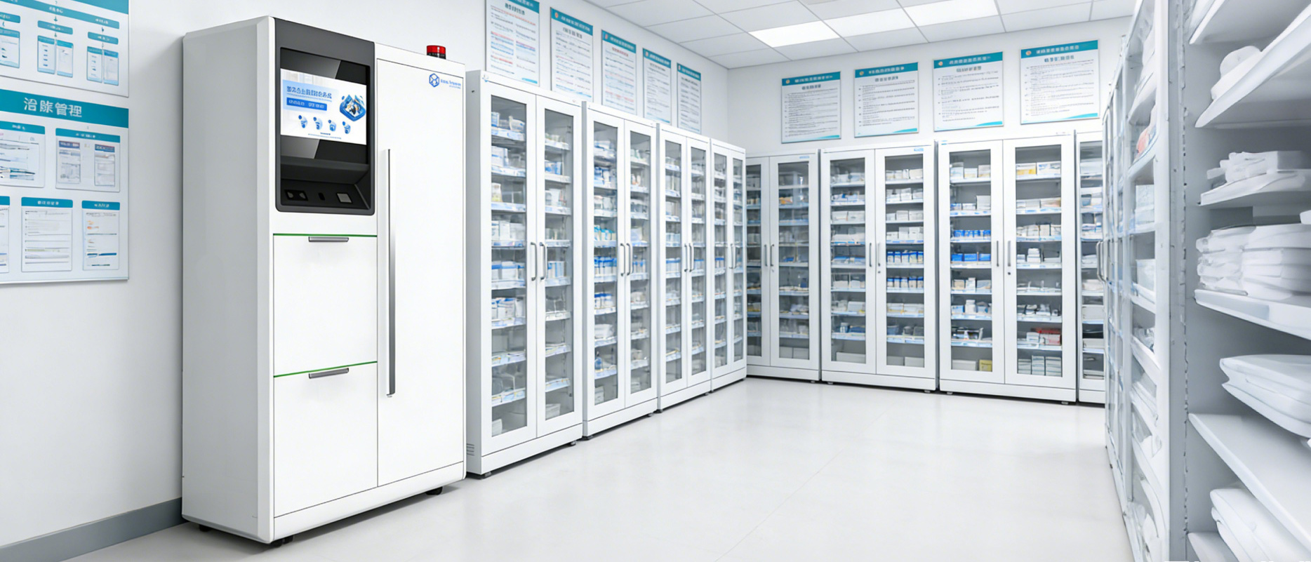 基于RFID识别的智能毒麻品柜：医疗系统敏