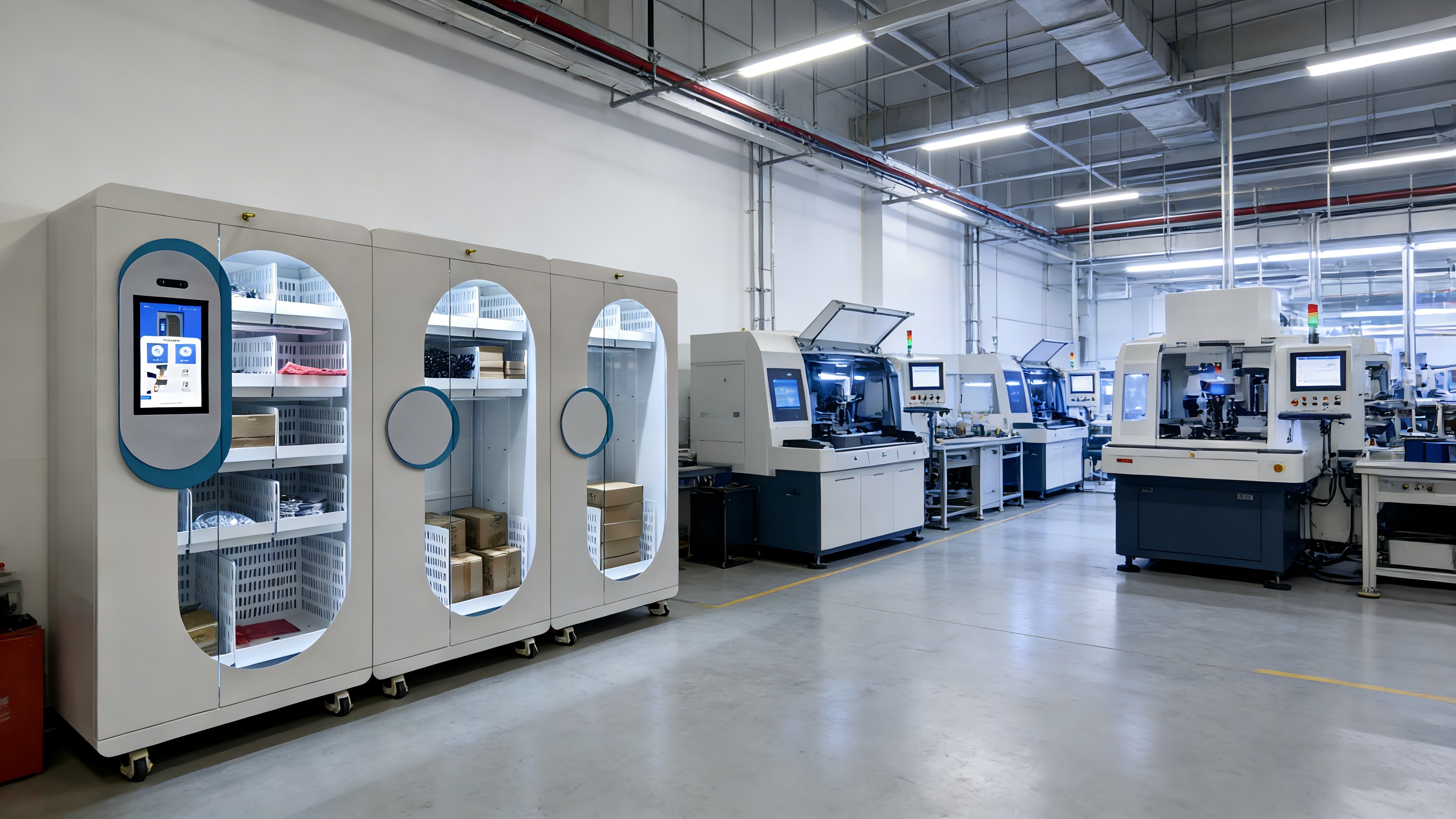 智能物料管理柜赋能：工厂辅料与高值物