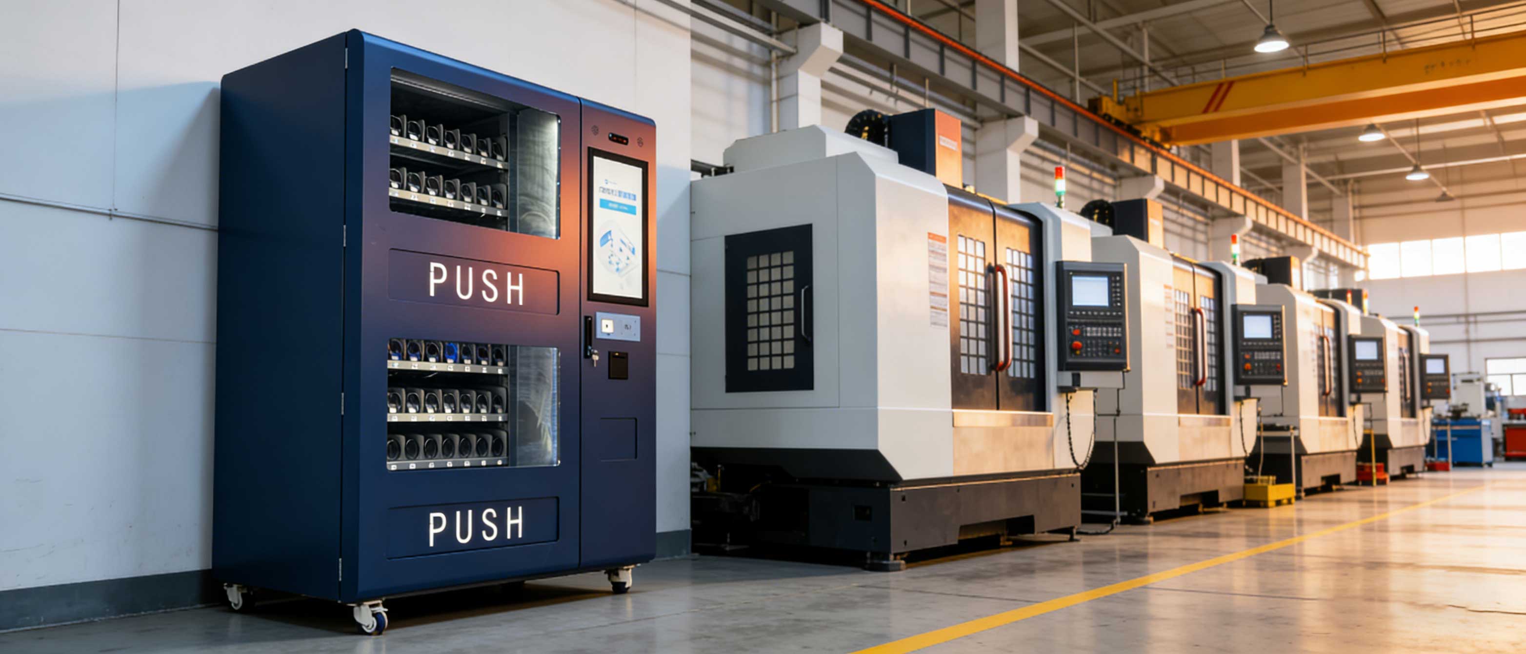 智能螺旋刀具柜：数控加工车间降本增效