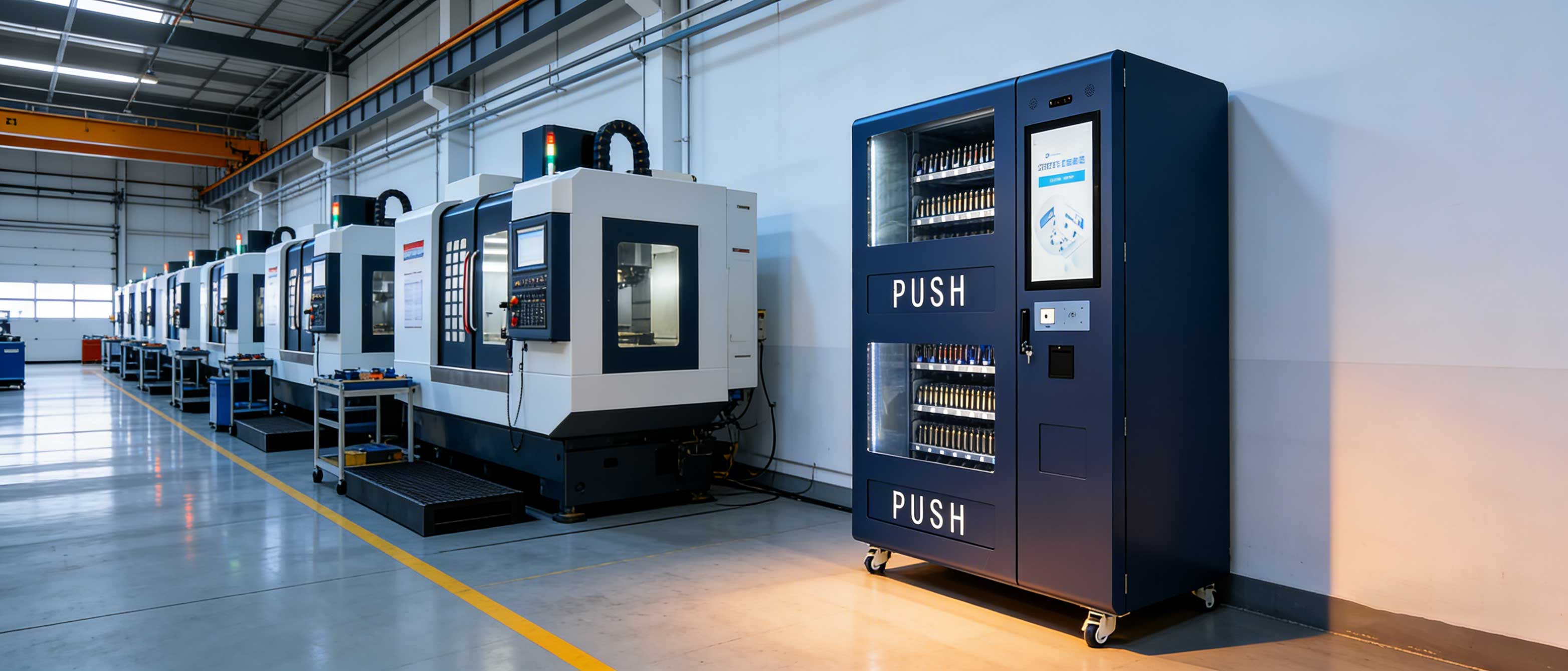 智控精耗：智能刀具物料柜重塑车间高值